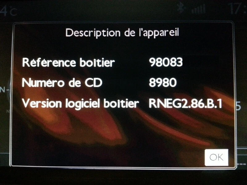 CD RT6 Firmware 2.86 Peugeot - Citroën - DS. - Imagen 2 de 4