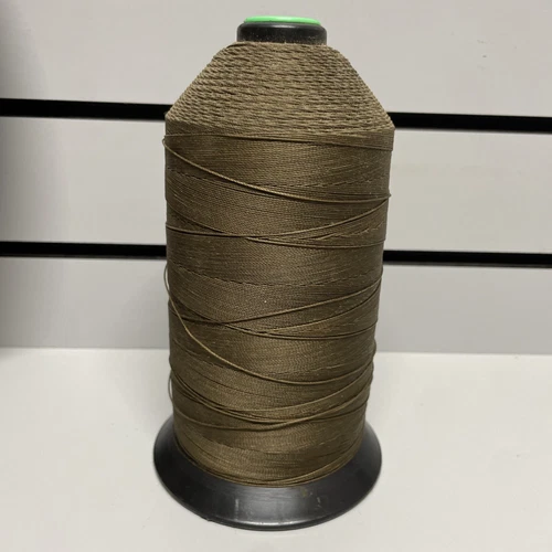 Eddington Nylon Bonded Dark Sienna , 1Lb, Wicking Spool Fabric, Upholster Thread