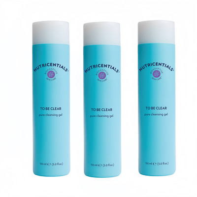 3 bottles of Nu Skin NuSkin Pure Cleansing Gel #54