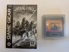 Shining Force: The Sword of Hajya w/ manual ☆☆ Authentic Sega Game Gear
