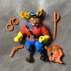 Vintage TMNT Teenage Mutant Ninja Turtles 1992 Monty Moose Missing Belt*