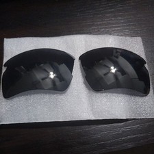 Oakley Flak 2.0 XL OO9188 Replacement Lenses-Black Iridium Mirror New in Box.