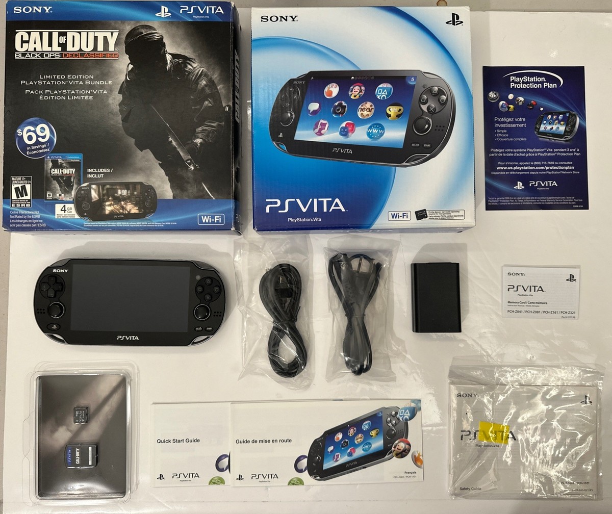 Sony PS Vita Call of Duty Black Ops Limited Edition Console Bundle