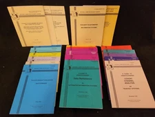 Lot of 22 National Computer Security Center Rainbow Series Books and More