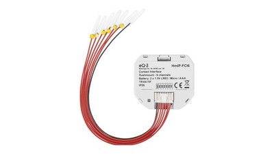 Homematic IP Smart Home Kontakt-Schnittstelle Unterputz   6-fach, HmIP-FCI6