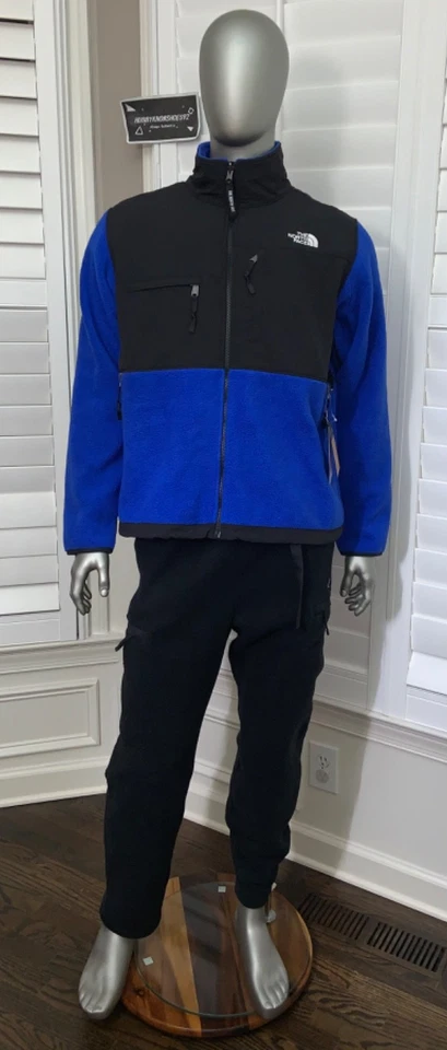 The North Face Mens Retro Denali Full Zip Heavy Fleece Jacket -TNF Blue NWT $180 - Image 2 of 4