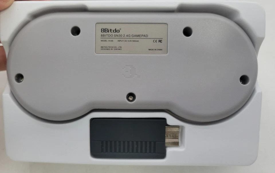 Gamepad sem fio 8Bitdo SN30 2.4G para edição clássica original SNES/SFC - Imagem 4 de 4