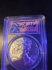 2020 $1 American Silver Eagle 1oz PCGS MS70 FS 1 of 1000 Chiefs Leonard Buckley