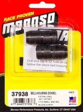 Moroso 37938 Bellhousing Dowel Pin .021 In. Offset 1.328 X .625 In. For Sbcbbc Moroso 37938 Bellhousing Dowel Pin .021 In. Offset 1.328 X .625 In. For Sbcbbc