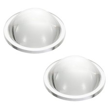 Durchmesser 44mm flache konvexe Linse, 2 Stück, Höhe 19mm optische Linse, 2,8mm