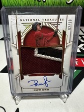 2024 Panini National Treasures Rookie Jersey Patch Auto RPA Druw Jones True /10