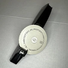 Vintage Label-Mate Label Maker Uses 3/8" Embossing Tape Universal Duramatic 