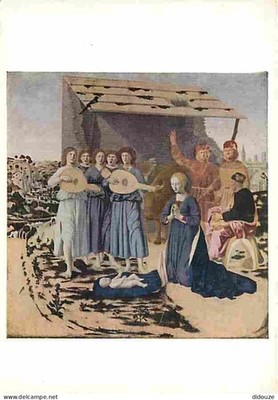 AK - Kunst - Religiöse Malerei - Della Francesca Piero - The Nativity