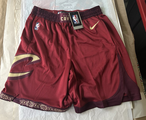 Cleveland Cavaliers Cavs Swingman City Edition Shorts Sz L 38New With Tags
