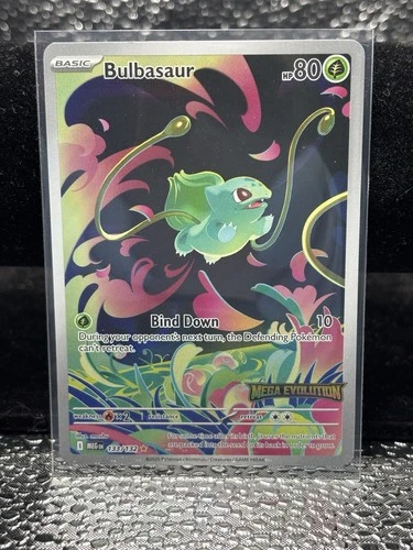 Bulbasaur - (Mega Evolution Stamped) 133/132 Miscellaneous Cards & Products Holo
