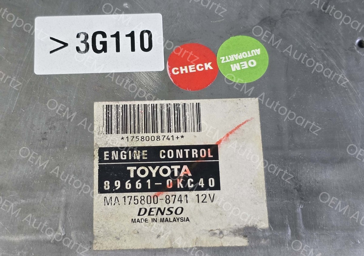 Toyota Hilux 2005-2008 Engine Control Unit ECU ECM 89661-0KC40 OEM