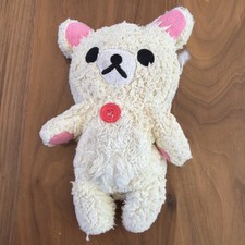 San-X Rilakkuma Plush Korilakkuma - White Bear Phone Case RARE USED PLEASE READ