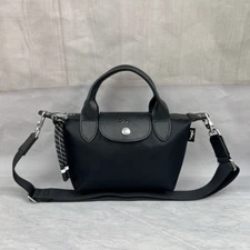 Longchamp 1500 Energy Tote Crossbody Bag-Black