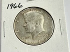 1966 Kennedy Half Dollar, 40% Silver