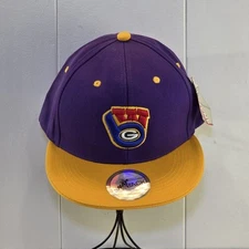 Wisconsin Sports Snapback Hat -Packers, Brewers. Badgers