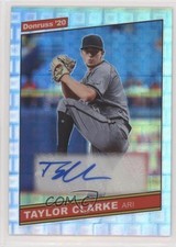 2020 Panini Donruss Optic Pandora Prizm 6/10 Taylor Clarke #86S-TC Auto 1b8