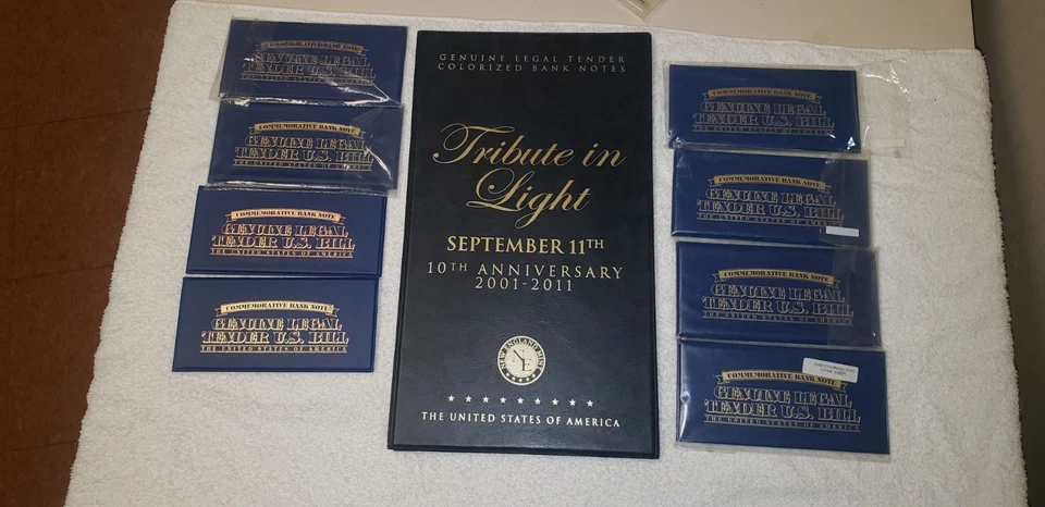 911 Colorized $2 Bill 10th Anniv Set Ruth Elvis Ali 5 Living Pres. Regan Kennedy - Image 3 of 4