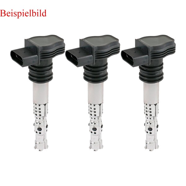 3X Maxgear ZüNdspulen FüR Vw Up 121 122 BL1 BL2 1.0 Polo 6R 6C 1.2 Tsi 16V-image