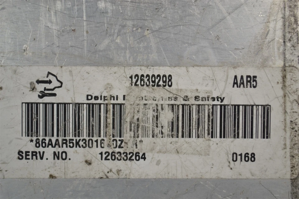 Блок управления компьютером двигателя 12633264 Chevrolet Malibu 10-11 от оригинального производителя 16B1 968 B50 - Изображение 3 из 4