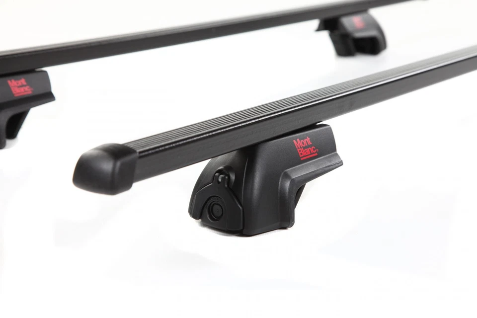 Juego de barras de carga adicionales Perrycraft para rieles laterales elevados 47 pulgadas rectángulo negro Foto 2 de 4