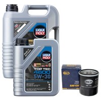 MotoröL Set 4600 5W-30 Liqui Moly 6 Liter + ÖLfilter FüR Renault Suzuki Toyota