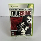 True Crime-Streets of la - Microsoft Xbox Complete CIB