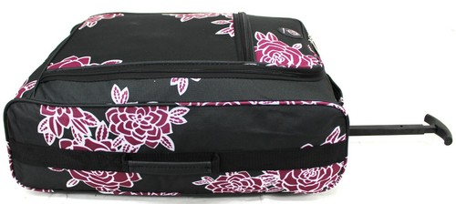 55cm Ryanair EasyJet Cabin Trolley Wheeled Suitcase Hand Luggage Holdall Bag - Picture 11 of 47
