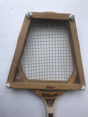 VINTAGE WILSON STAN Smith Capri Wooden Tennis Racquet EUR 25,10 - FR