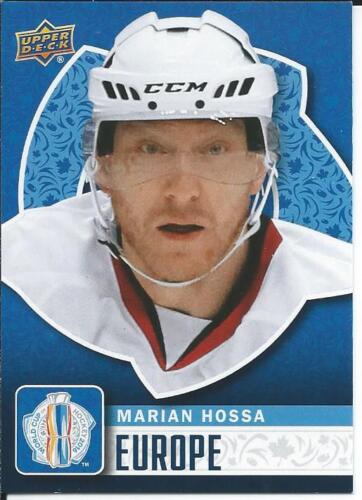 2016 NHL Oberdeck Eishockey-Weltmeisterschaft MARIAN HOSSA #WCH-12 Team Europa