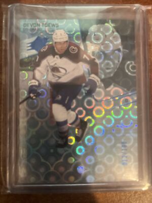 2022-23 Upper Deck SPX Hockey Devon Toews Radiance 012/100 Avalanche Mint #23