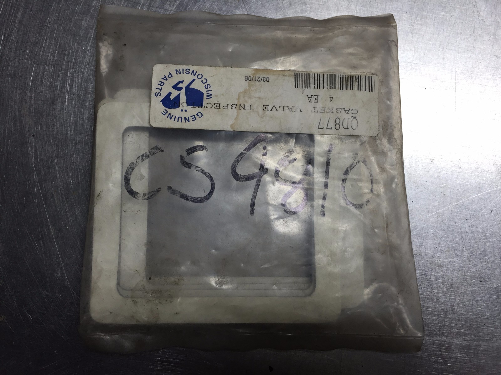 QD877 Wisconsin Valve Inspection Gasket Fits CS9810 QTY of 2 GASKETS eBay