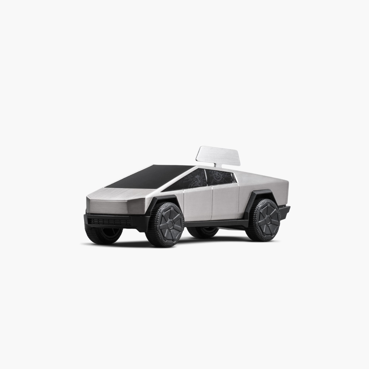 ロサンゼルス購入 Tesla Cybertruck ミニカー 正規品 1/43 TESLA 1:43 Scale Cybertruck Wind-up Racer Diecast Model Car