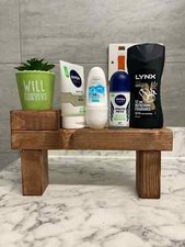 Small Wooden Kitchen Shelf Organiser | Bath Stand | Home Decoration | Rustic