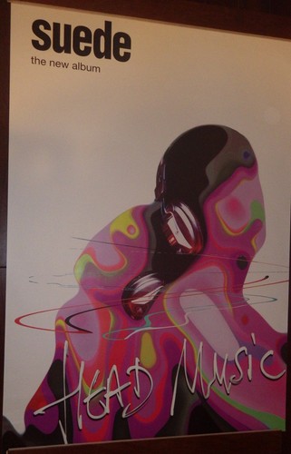 Suede Head Music 1999 Steve Osborne Peter Saville Large Bus Shelter Poster RARE - Bild 2 von 2