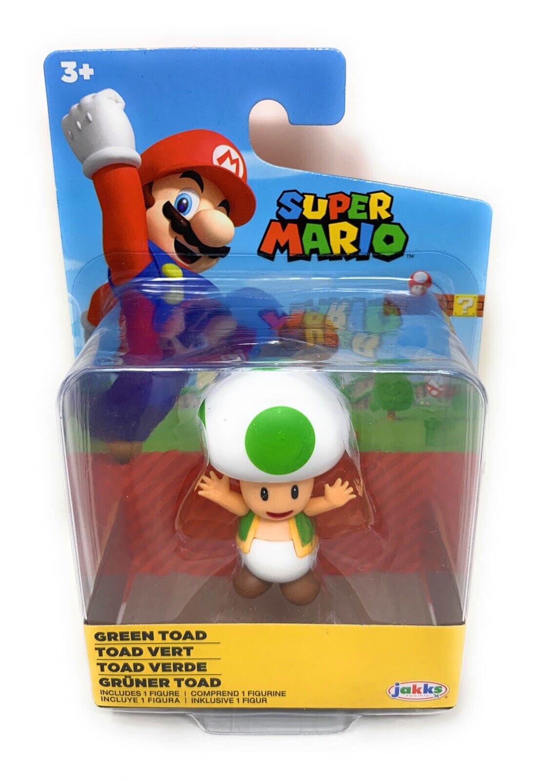 Figurine - JAKKS PACIFIC - Super Mario Bros : Mario + Toad - 10 cm -  Cdiscount Jeux vidéo