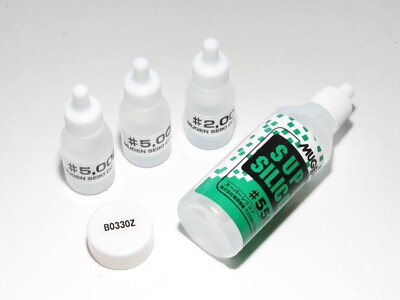 MUGE2028 MUGEN MBX8R ECO 1/8 BUGGY DIFF OILS SHOCK FLUID GREASE