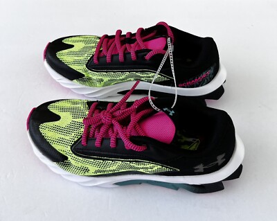 Under Armour Boys'Scramjet Running Shoes 3024994-001 Size 6Y NEW!  Multicolor