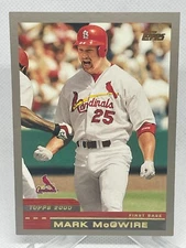 Mark McGwire 2000 Topps #1 XGGX