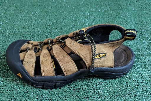 Sandali da trekking impermeabili Keen Newport H2 scarpe da acqua donna taglia 9 pelle in perfette condizioni