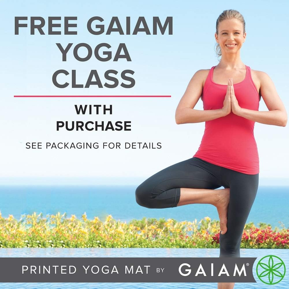 Premium 5mm Thick Non-Slip Yoga Mat for All Exercise and Fitness Types