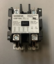 Siemens 42BF15AL Definite Purpose Contactor, 600V, 1PH, 30A(b250)