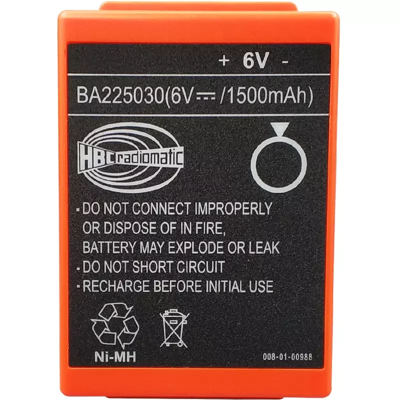 New 1500mAh BA225030 6V Battery For HBC Crane Remote Pump Truck Battery US SHIP - Image 3 of 4
