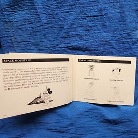 NES Nintendo Disney Adventures in the magic kingdom manual only no game