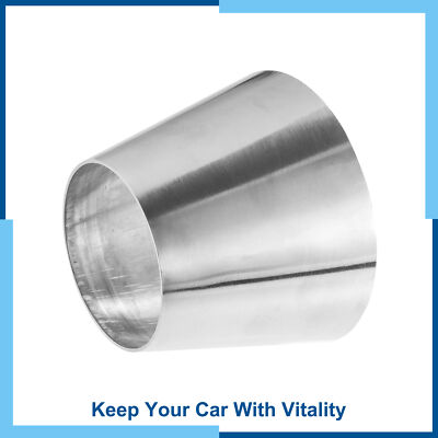 Universal Pack (1) Mandrel Exhaust Bend Elbow Pipe Concentric Reducer 3to 4.5''OD