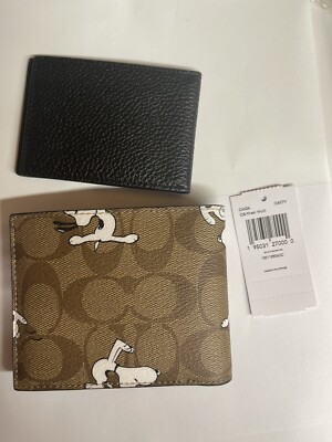 Coach X Peanuts 3-In-1 Wallet In Signature Canvas With